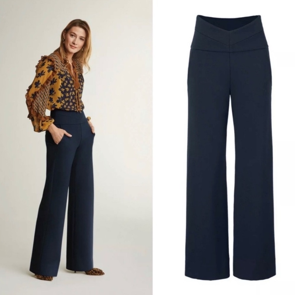 CABI ‘Coco Trouser’ High-Rise Wide Leg Pants Style #3920R